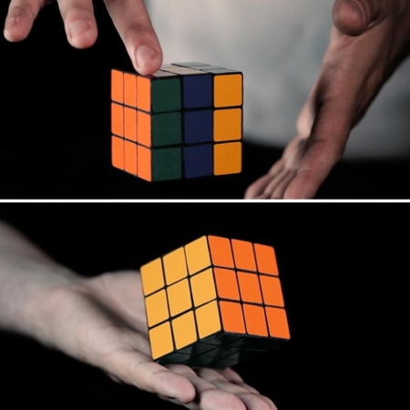 Der schwebende Rubik´s Cube