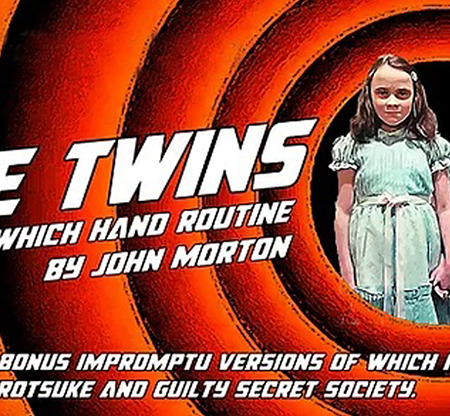 Twins (Gimmicks and Online Instructions) by John Morton