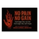No pain, no gain by Adrian Vega & Gonzalo Albiñana