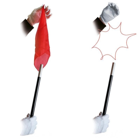 Instant Silk Vanish – Bicycle | Zaubertrick Das blitzschnelle Verschwinden eines Tuches – direkt vor aller Augen