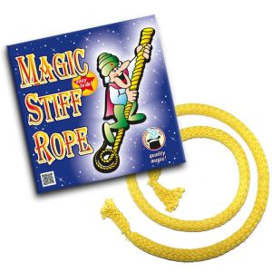 Das stehende und sich versteifende Seil - gelb - Stiff rope