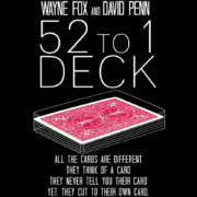 52 to 1 Deck by Wayne Fox – Rot | Zaubertrick