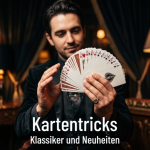 Zaubertricks mit Spielkarten Willkommen in unserer Kategorie „Zaubertricks mit Spielkarten“!