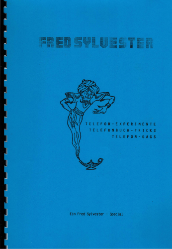 Special von Fred Sylvester Telefon-Experimente & Telefon-Gags | Zauberbuch 1 Fred Sylvester Telefon Experimente