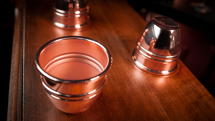 Cups and Balls LEGEND (Copper/Polished) | Zaubertrick 3 Cups and Balls LEGEND_polished