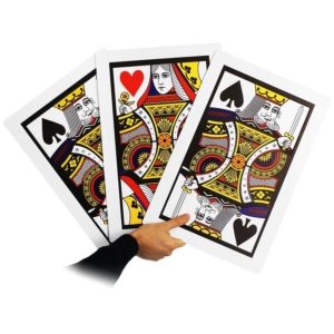 Find the Lady – Find the Queen – JUMBO | Zaubertrick