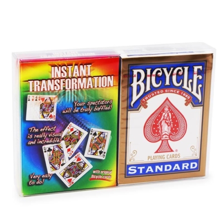 Instant Transformation – Inklusive Bicycle Deck | Zaubertrick 1 Instant Transformation