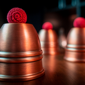 Cups and Balls Copper Aged