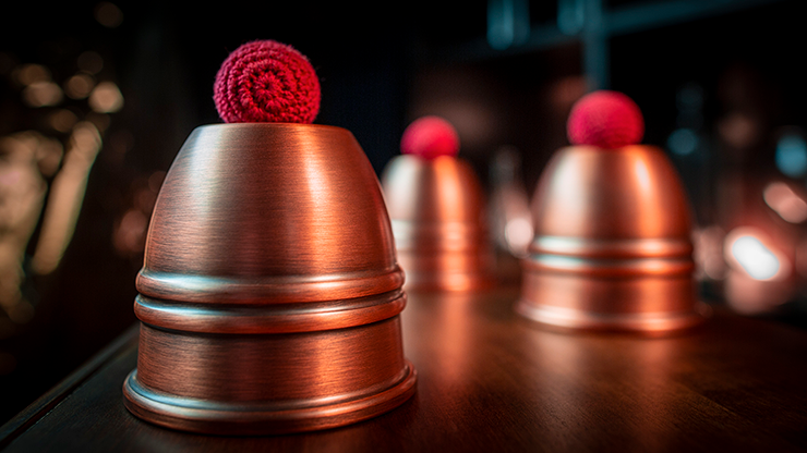 Cups and Balls LEGEND (Copper/Aged) | Zauberzubehör 1 Cups and Balls Copper Aged