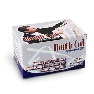 Mundspiralen – Mouth Coils | Weiße Endlos-Papierschlangen – Zaubertrick