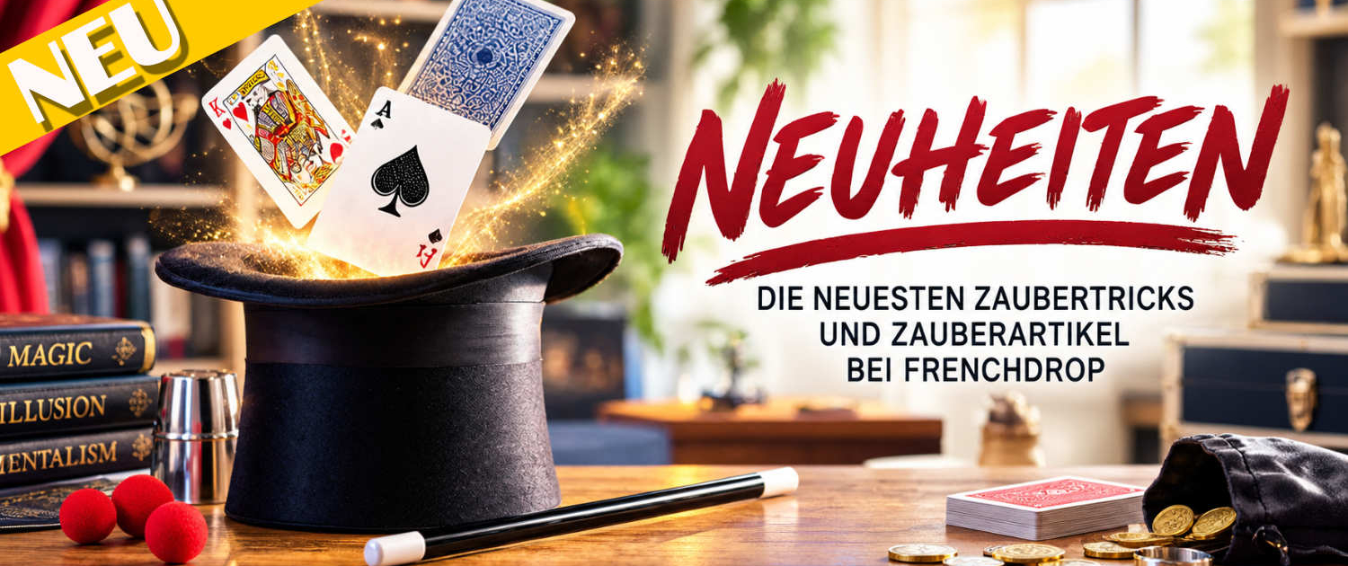 Neuheiten im Magicshop Zaubershop Frenchdrop Neuheiten im Magicshop Zaubershop Frenchdrop