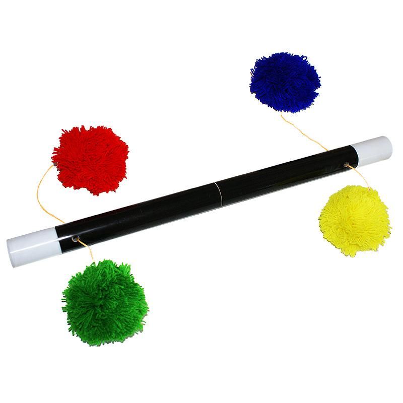 Pom Pon Stab Professional Groß (52cm) | Zaubertrick 2 Pom Pon Stab Professional Groß